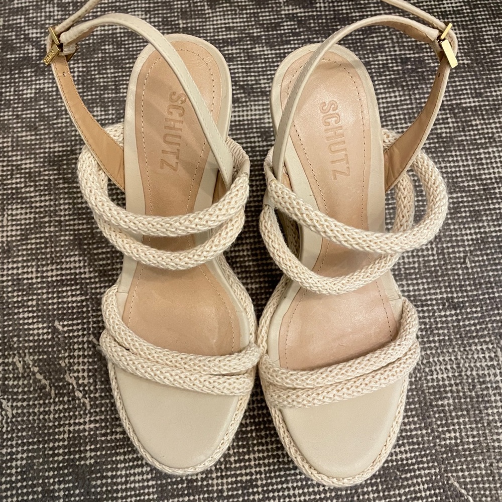 Schutz Wedge Sandal